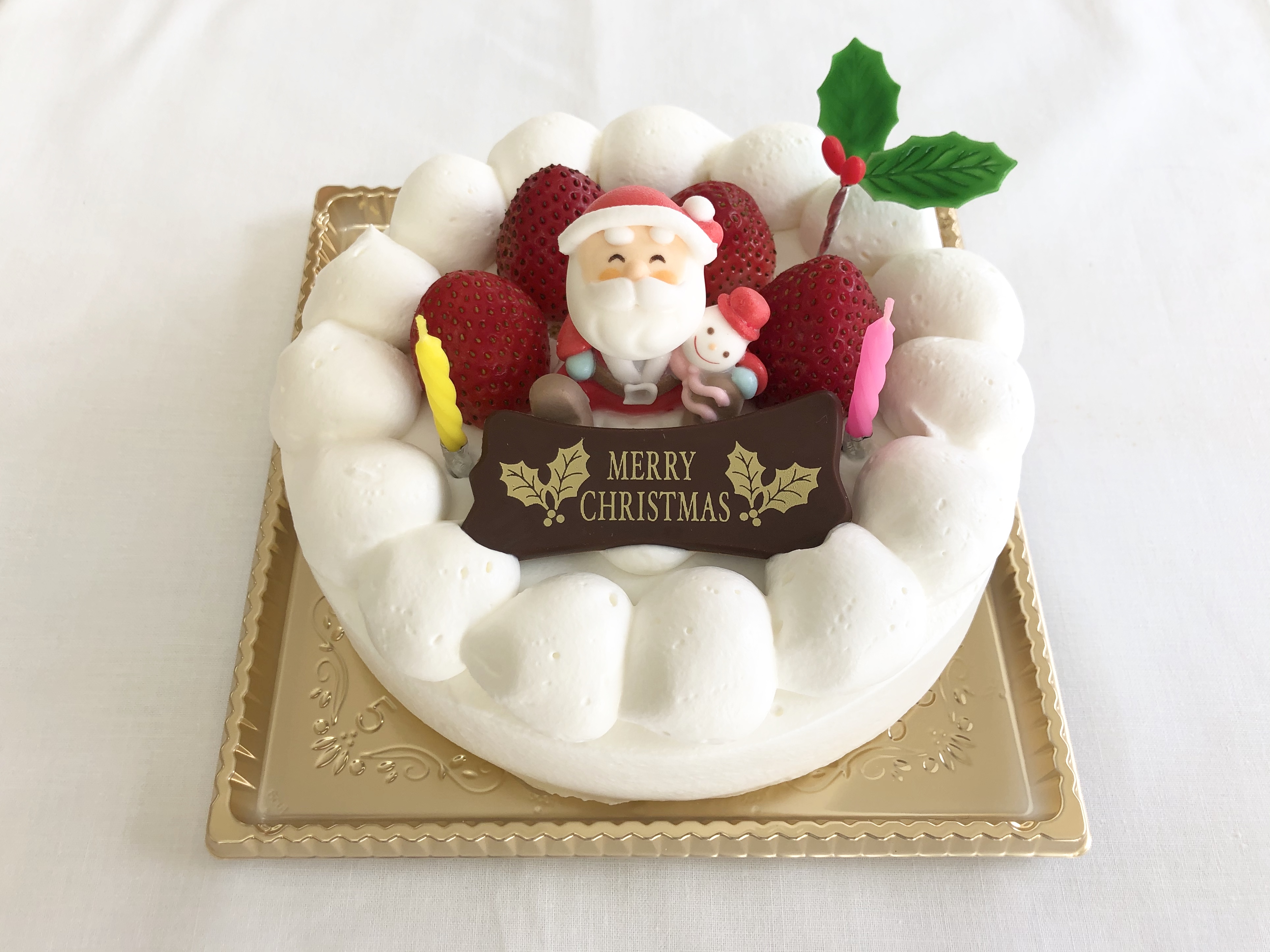 生クリームケーキ クリスマス用 伊勢の和洋菓子専門店 紅谷